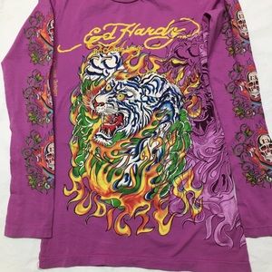 Ed Hardy long sleeve tee